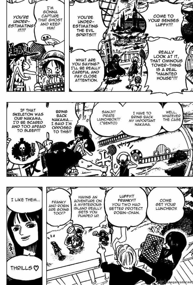 One Piece, Chapter 444 - Adventure At The Ghost Island image 05