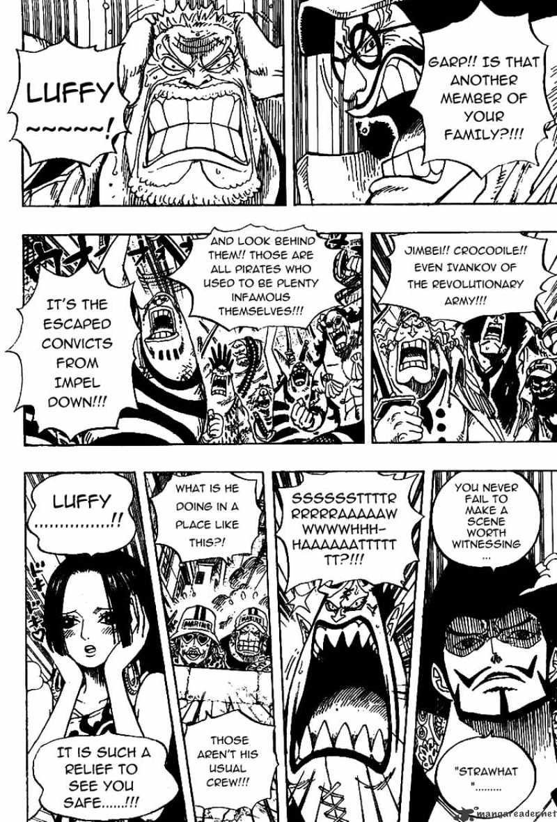 One Piece, Chapter 557 - Luffy and Whitebeard image 09