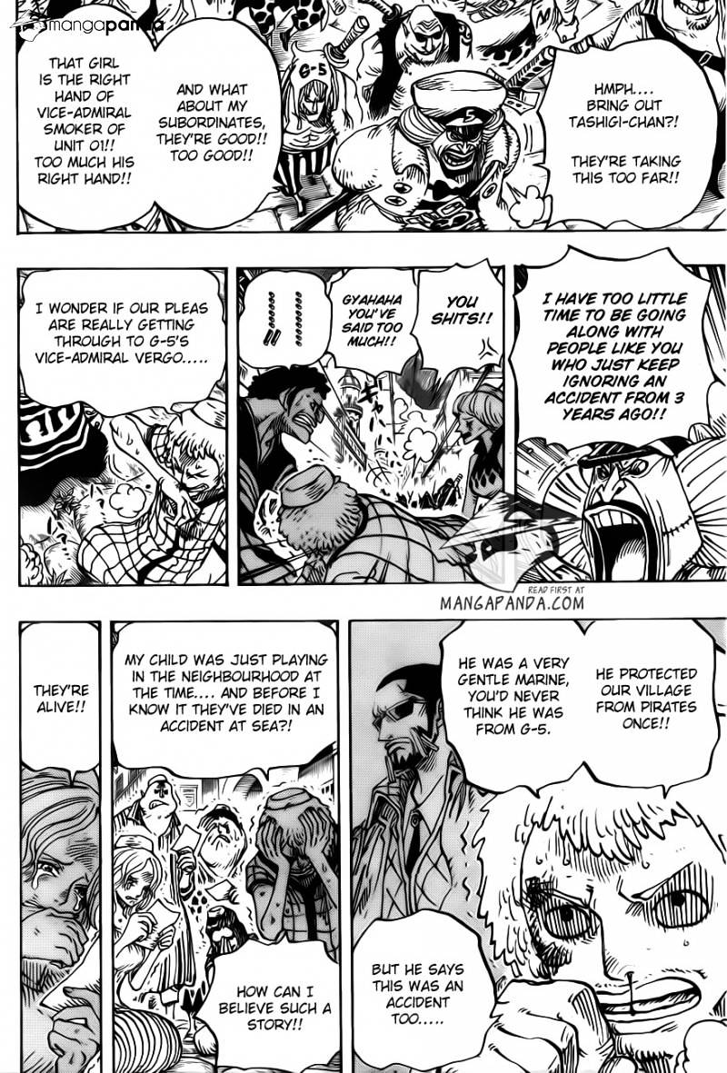 One Piece, Chapter 673 - Vergo And Joker image 04