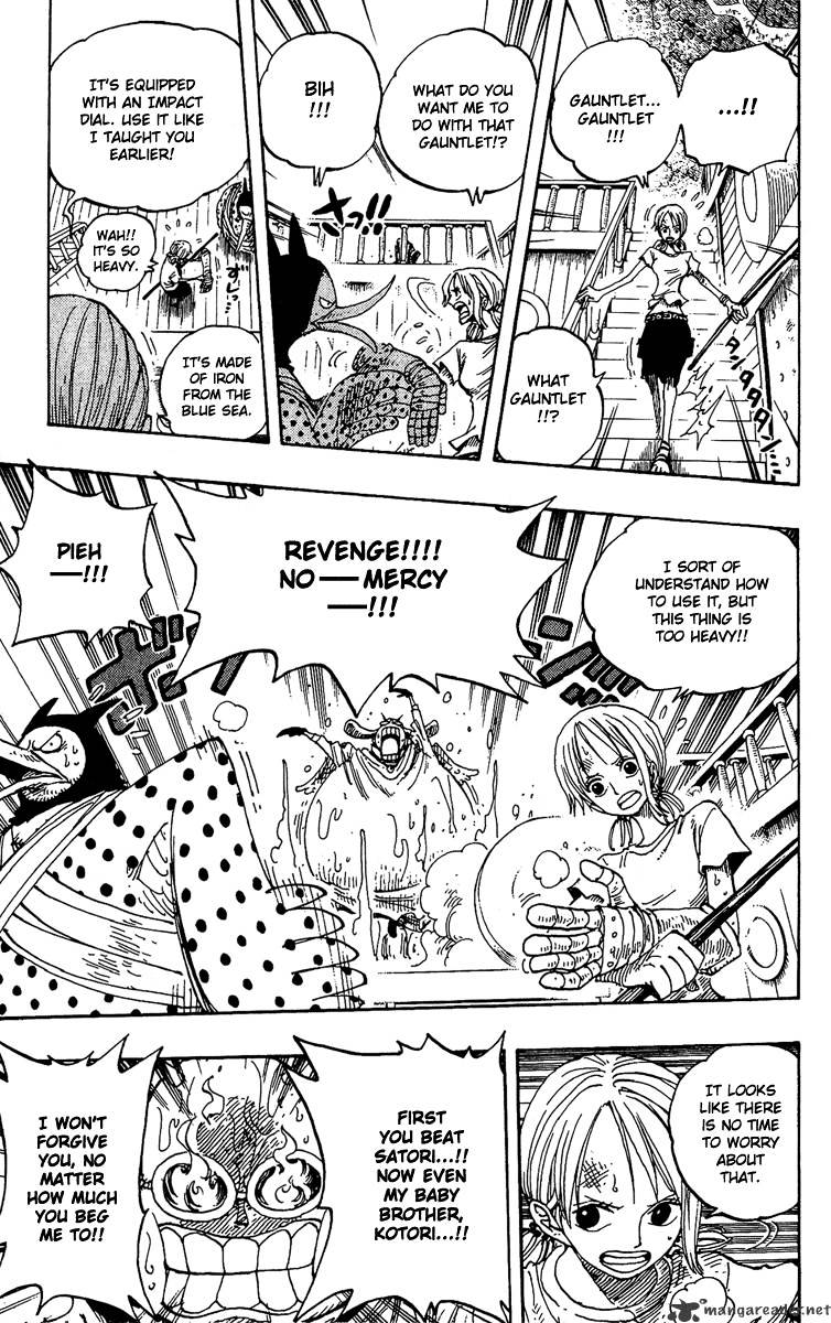 One Piece, Chapter 263 - Nami And The Strange Knight V.s. 2nd Captains Hotori And Kotori image 15