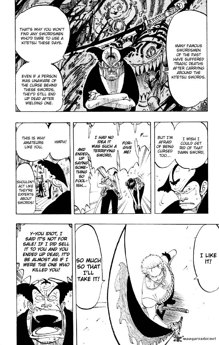 One Piece, Chapter 97 - Sungdai Kitetsu Sword image 14