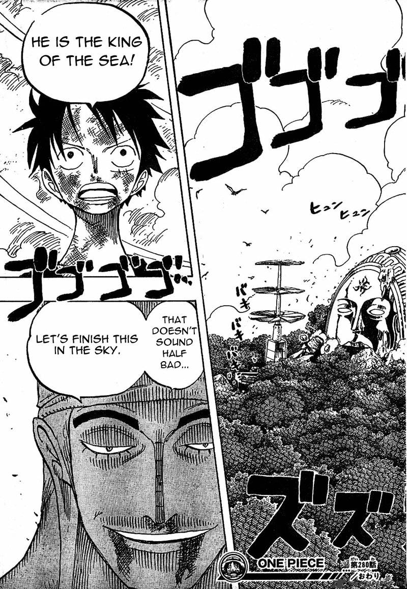 One Piece, Chapter 280 - Floating image 19