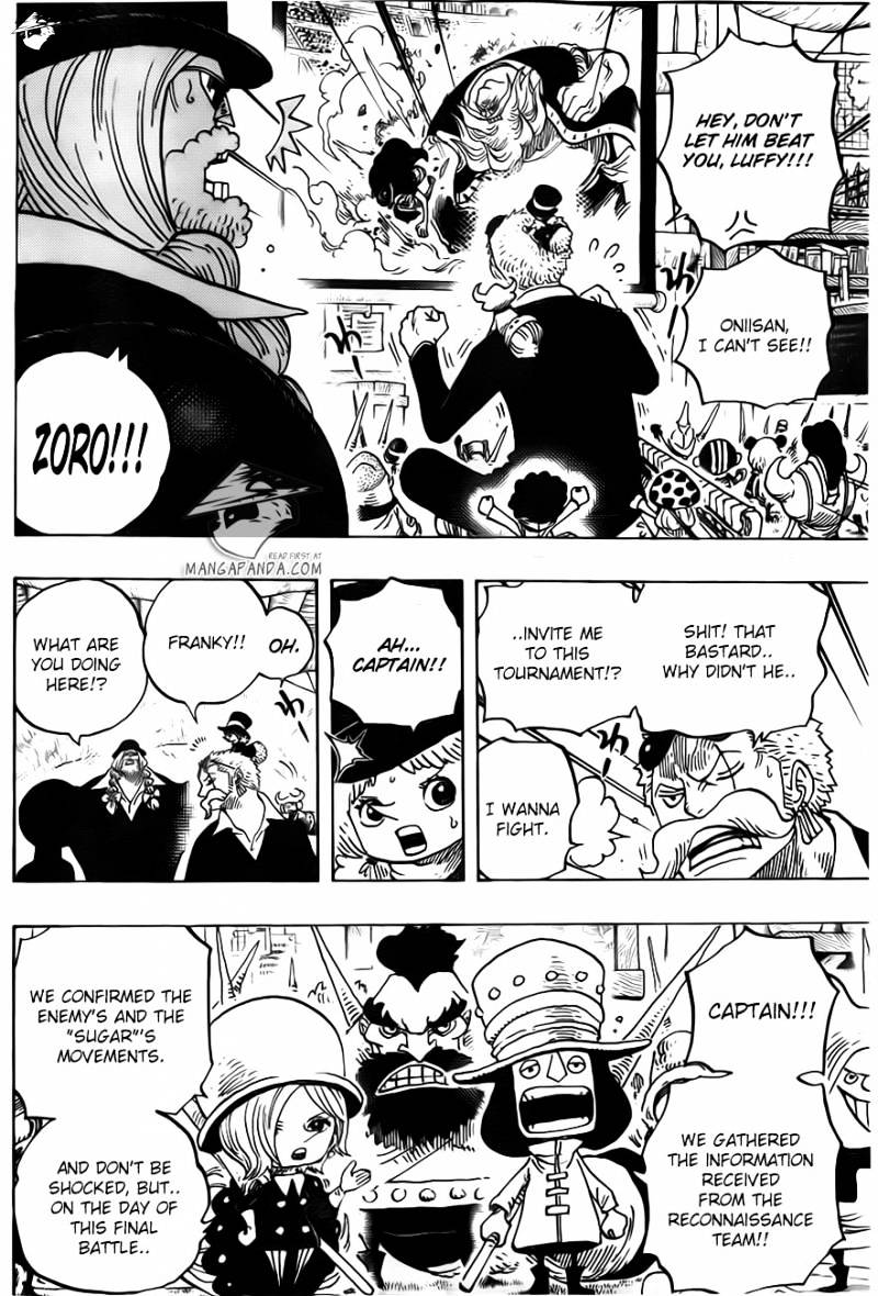 One Piece, Chapter 718 - The Riku kingdom army of the flower garden image 10