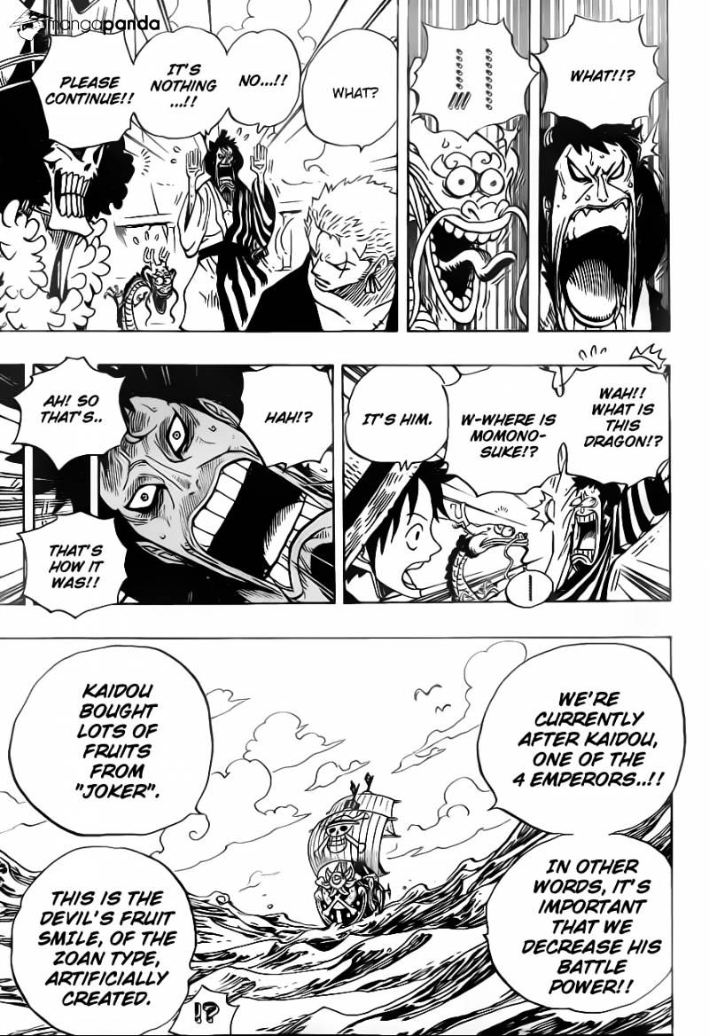 One Piece, Chapter 698 - Doflamingo Appears image 17