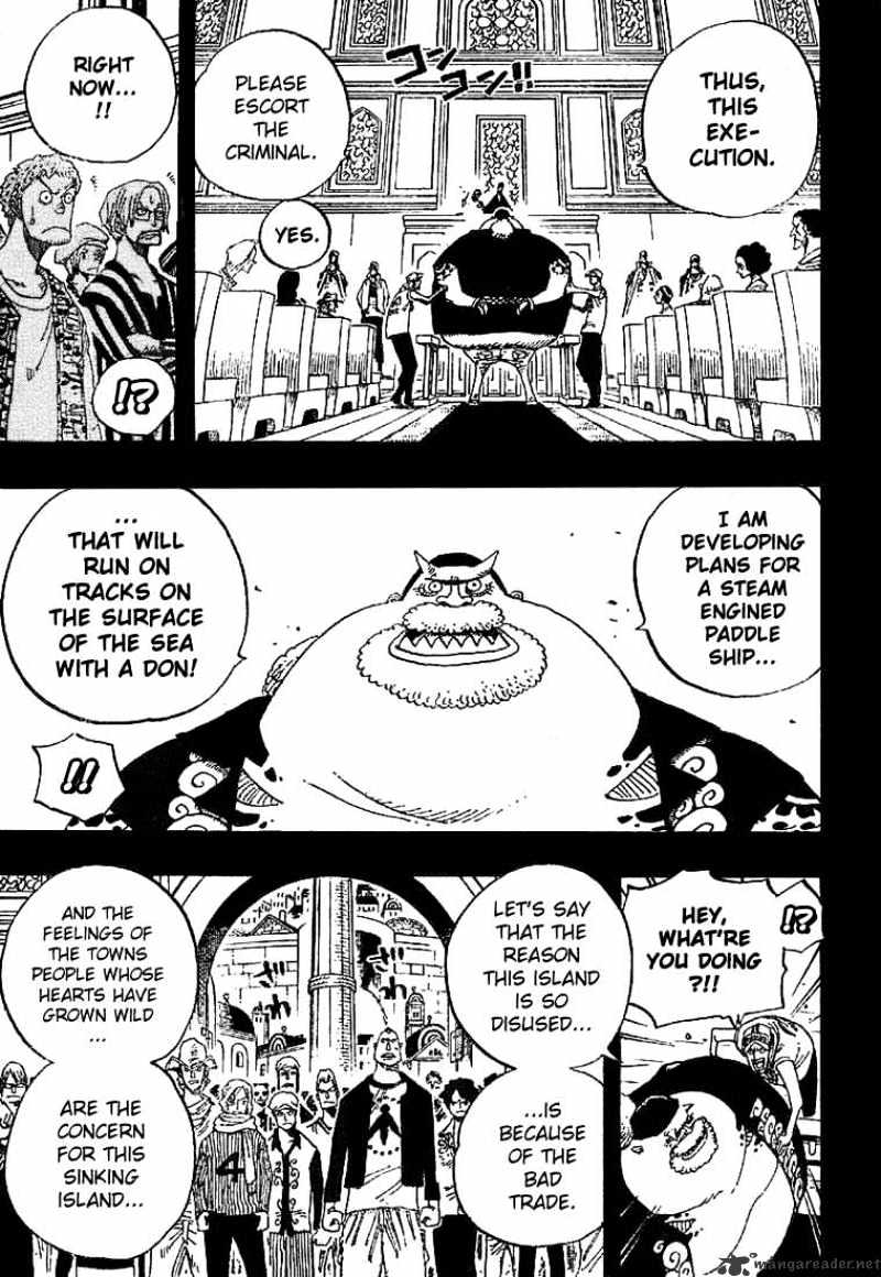One Piece, Chapter 354 - The Sea Train image 03