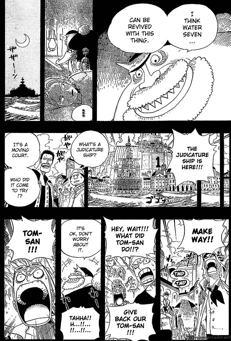 One Piece, Chapter 353 - The Legendary Shipwright image 19