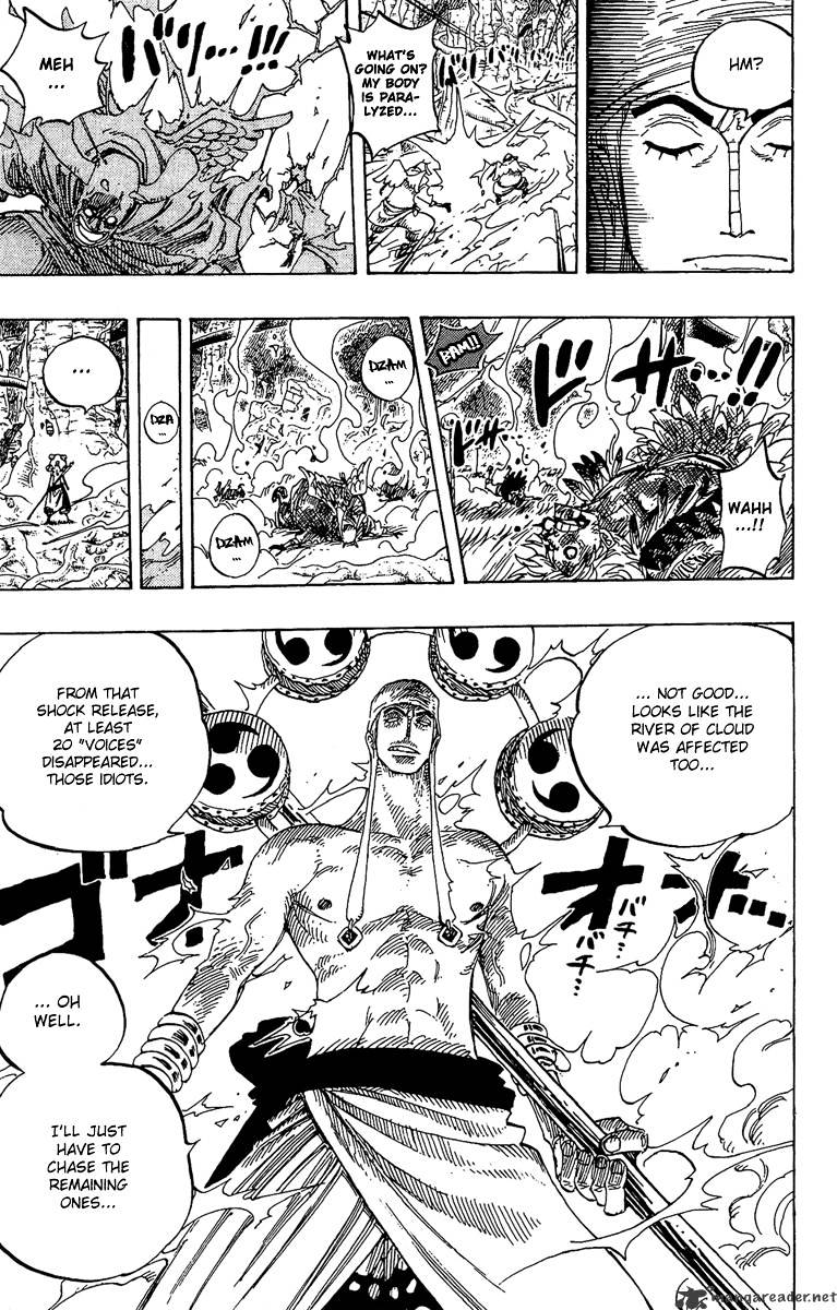 One Piece, Chapter 264 - Warrior Kamakiri V.s. God Enerli image 17