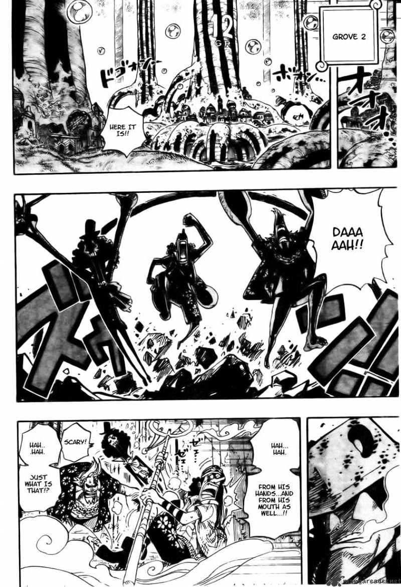 One Piece, Chapter 509 - Kizaru vs 4 Captains image 02
