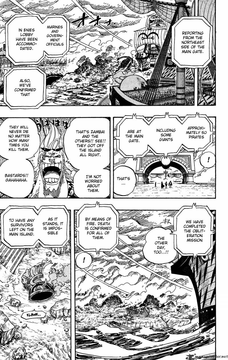 One Piece, Chapter 425 - The Bridge Of Struggle image 05
