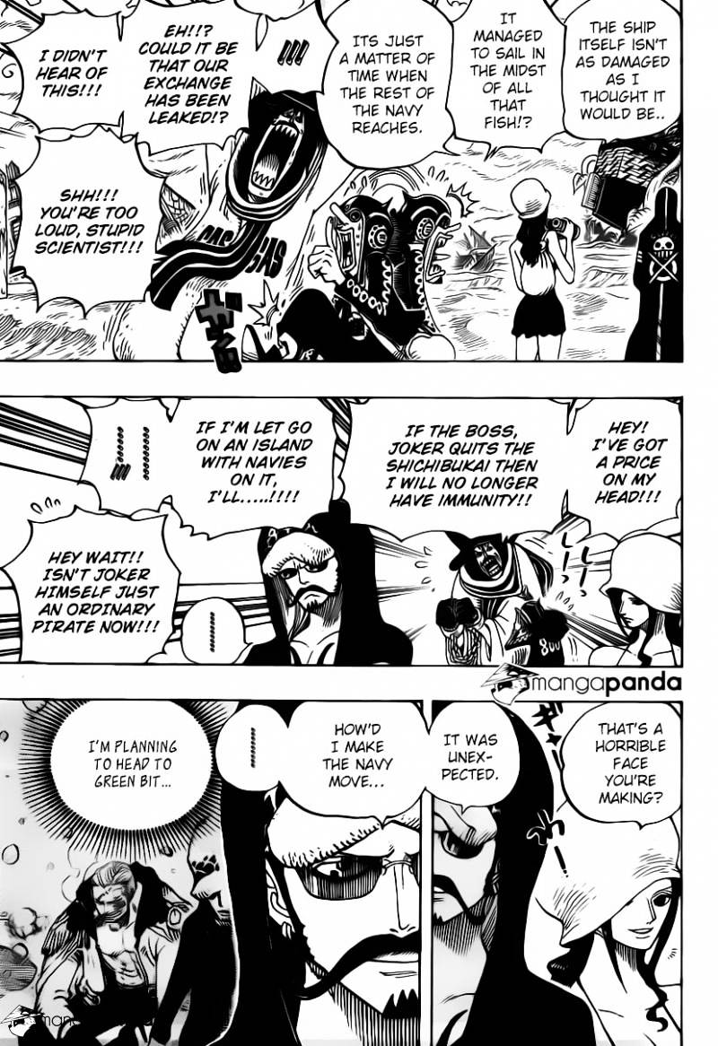 One Piece, Chapter 710 - Towards Green Bit image 14