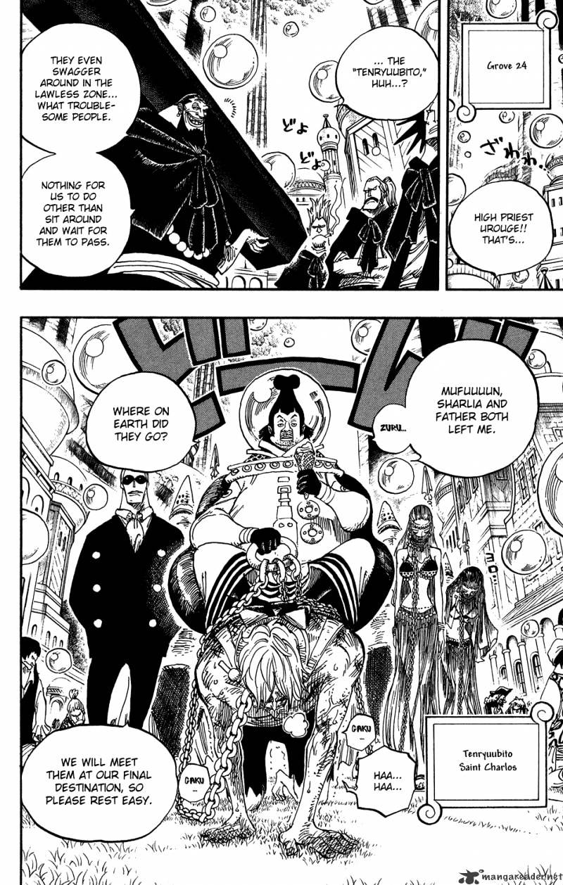 One Piece, Chapter 499 - Shabondy Park image 09