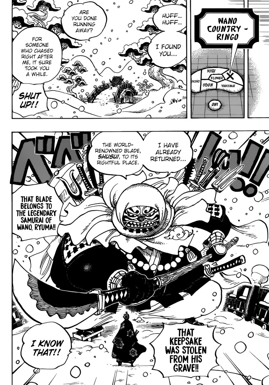 One Piece, Chapter 936 - The Great Sumo Inferno Tournament image 17