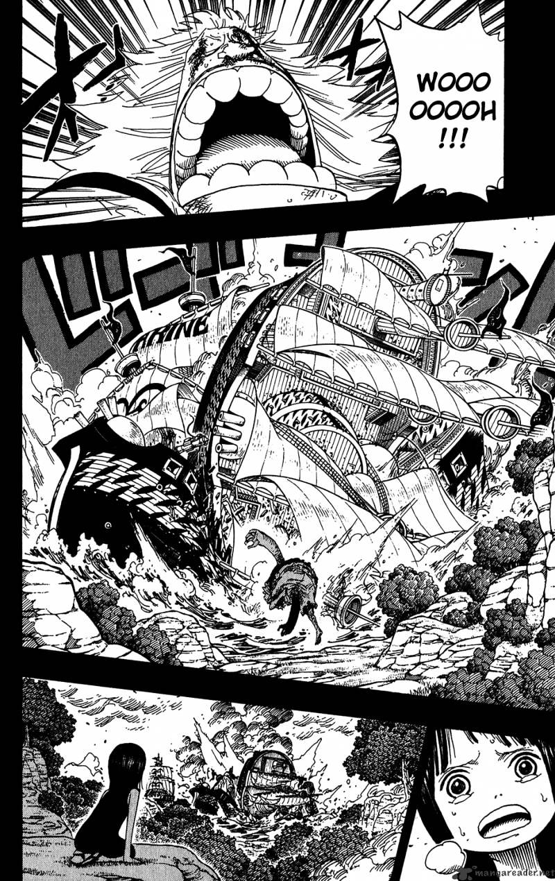One Piece, Chapter 397 - To Reach The Future image 02
