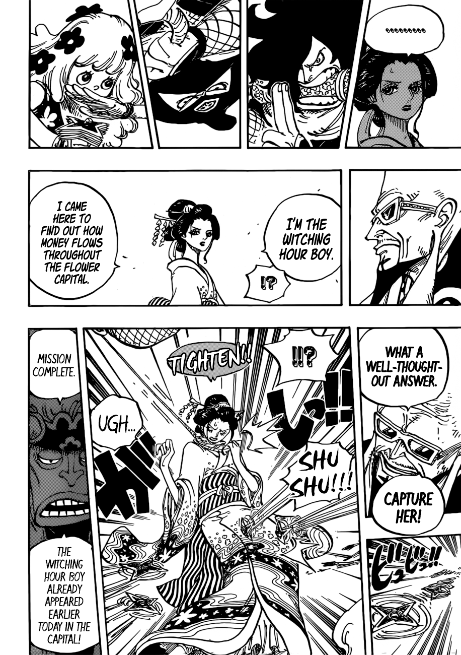 One Piece, Chapter 932 - The Shogun and The Courtesan image 05