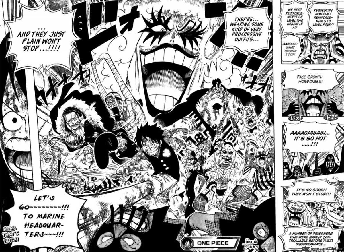 One Piece, Chapter 541 - The Likes of Vhich It Has Never Seen image 19