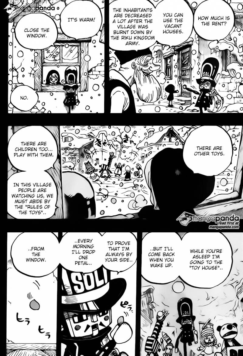 One Piece, Chapter 721 - Rebecca and Mr. Soldier image 16