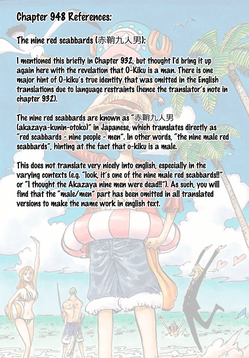 One Piece, Chapter 948 - Kawamatsu the kappa takes the stage image 16