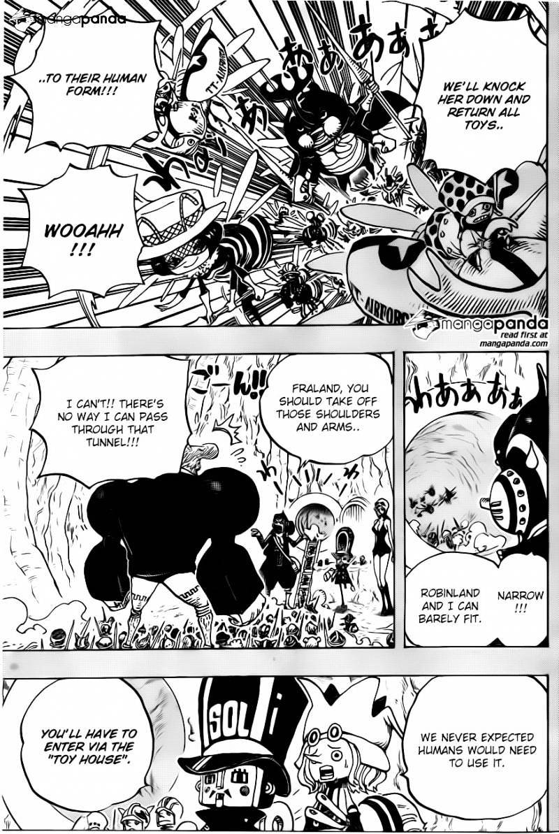 One Piece, Chapter 732 - The underground world image 05