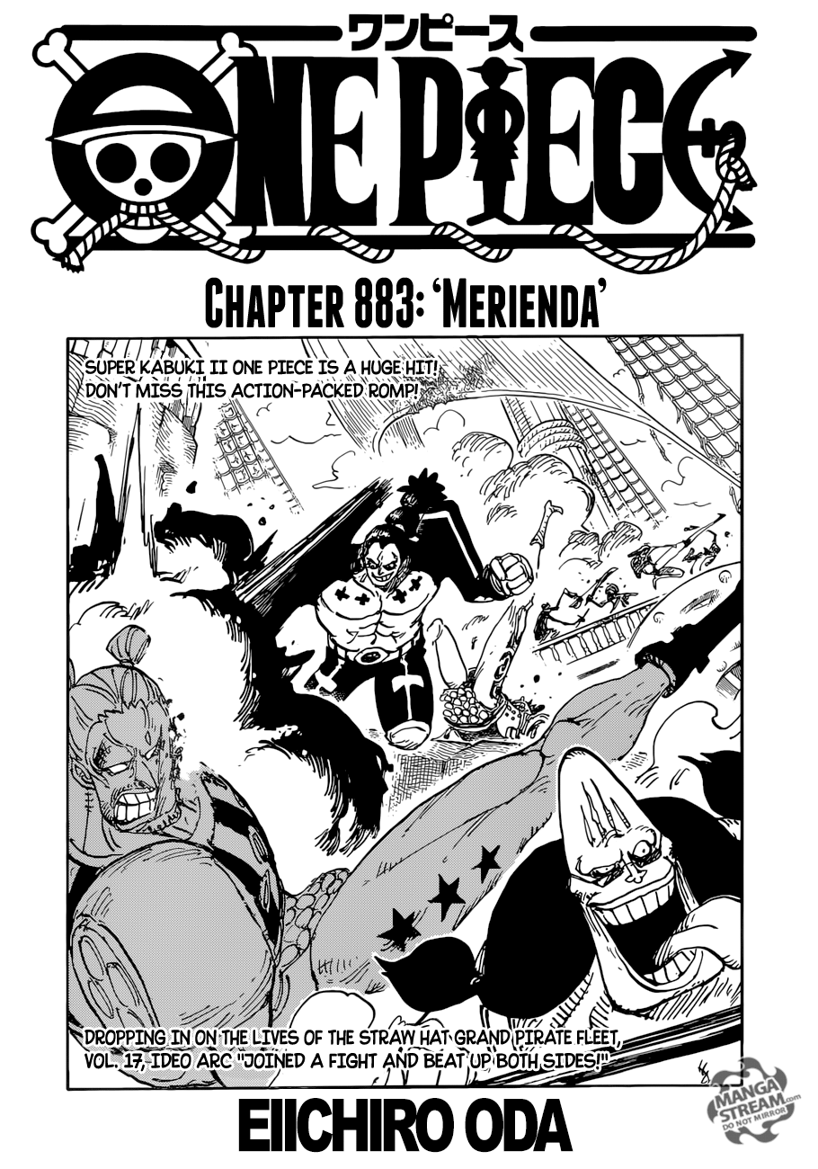 One Piece, Chapter 883 - Merienda image 01