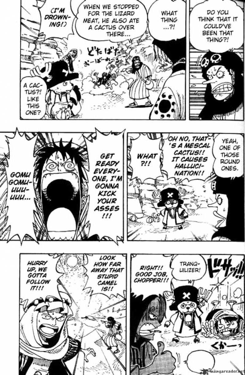 One Piece, Chapter 162 - Adventure in the Kingdom of Sand image 16