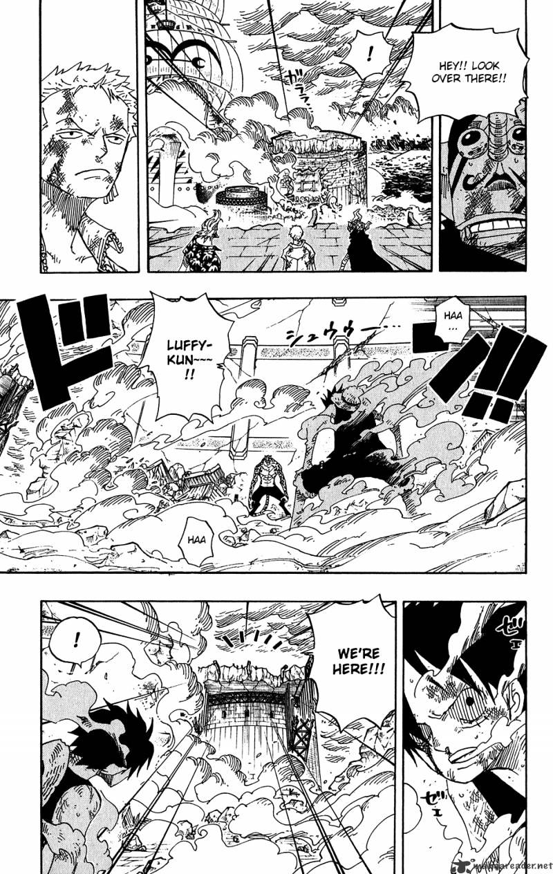 One Piece, Chapter 426 - A Ship Waiting For Wind image 07