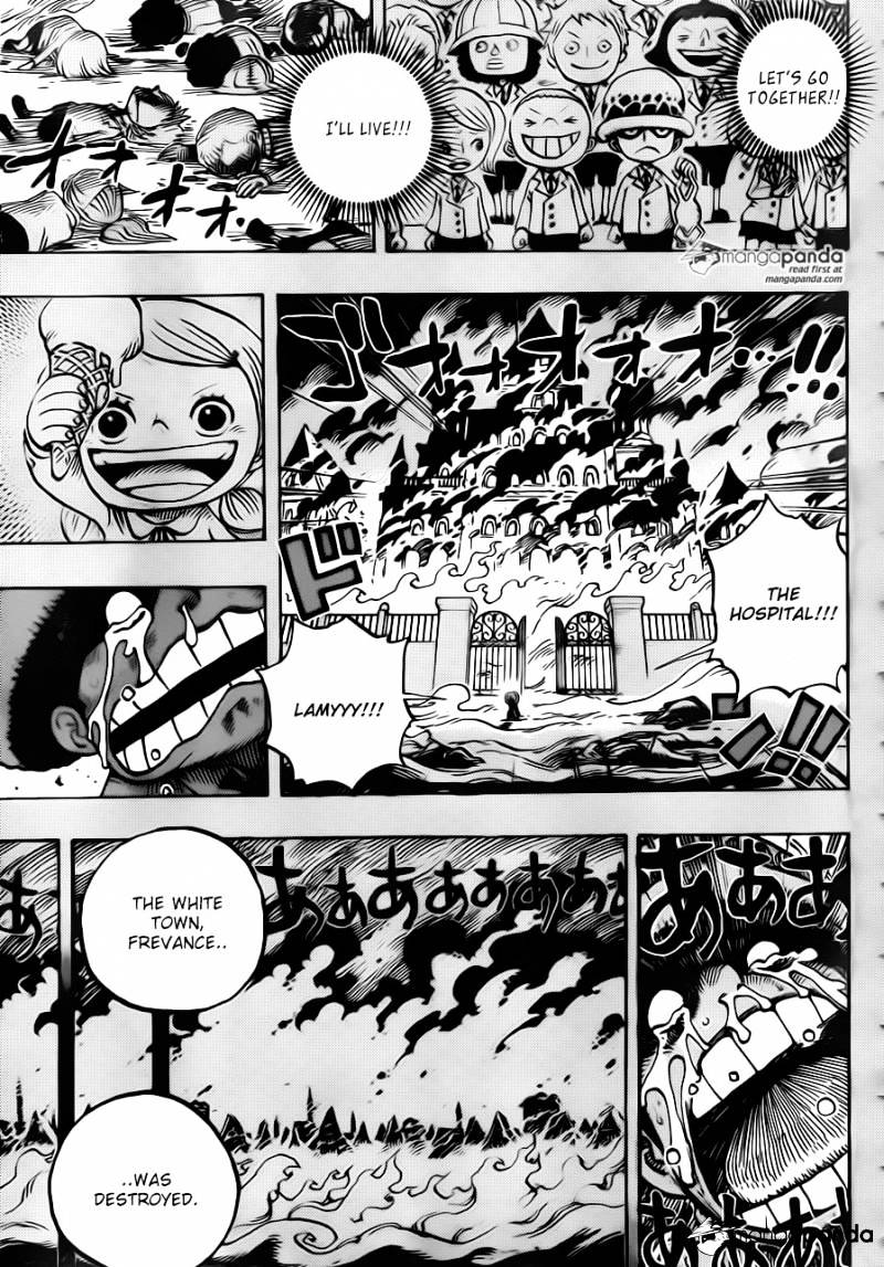 One Piece, Chapter 762 - The white city image 14