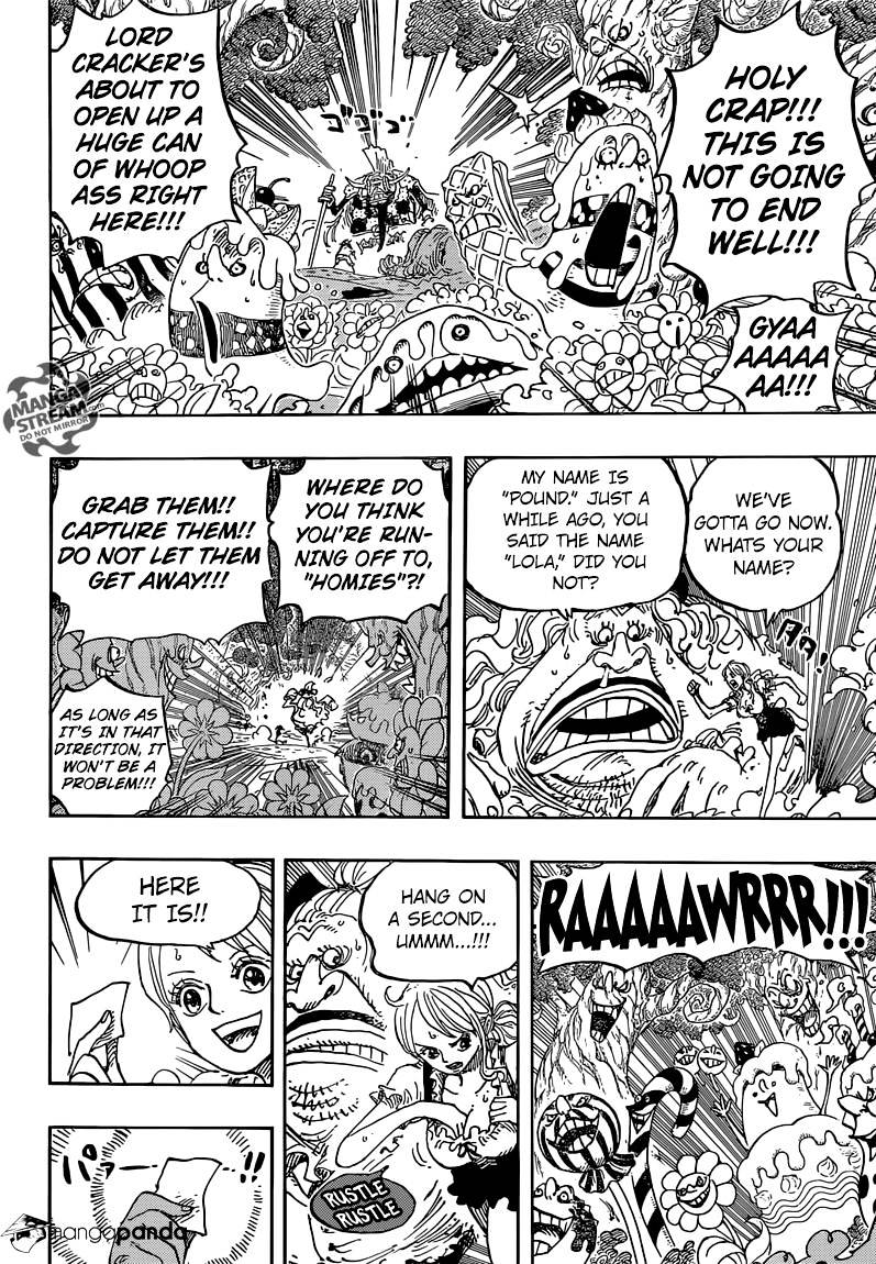 One Piece, Chapter 836 - The Vivre Card Lola Gave image 12