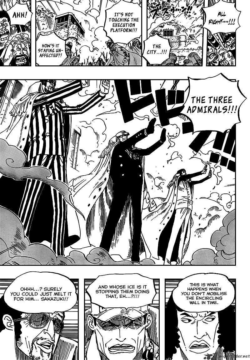 One Piece, Chapter 564 - The Man Who Shakes The World image 10