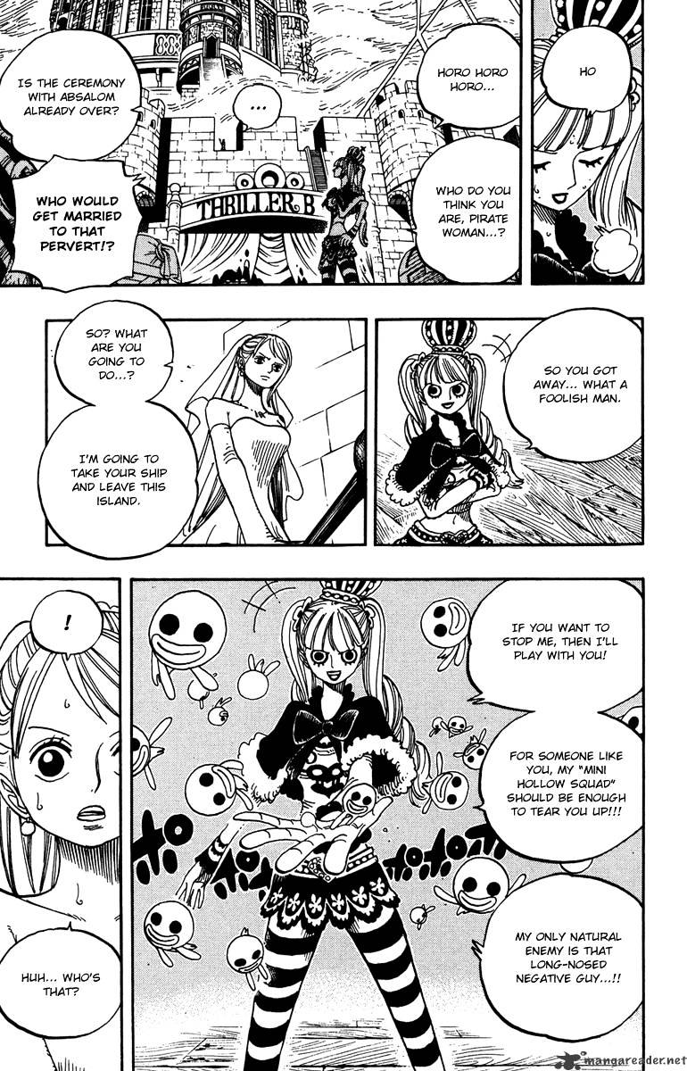 One Piece, Chapter 473 - Royal Shichibukai Bartholemew Kuma Appears image 10