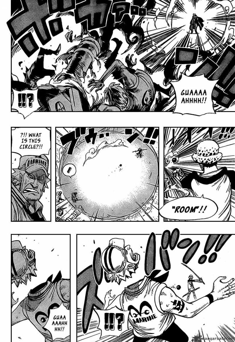 One Piece, Chapter 504 - Pirate Front Line on the Move!! image 18