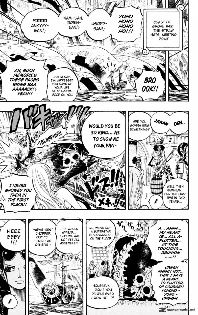One Piece, Chapter 602 - Rudder Straight Down! image 05