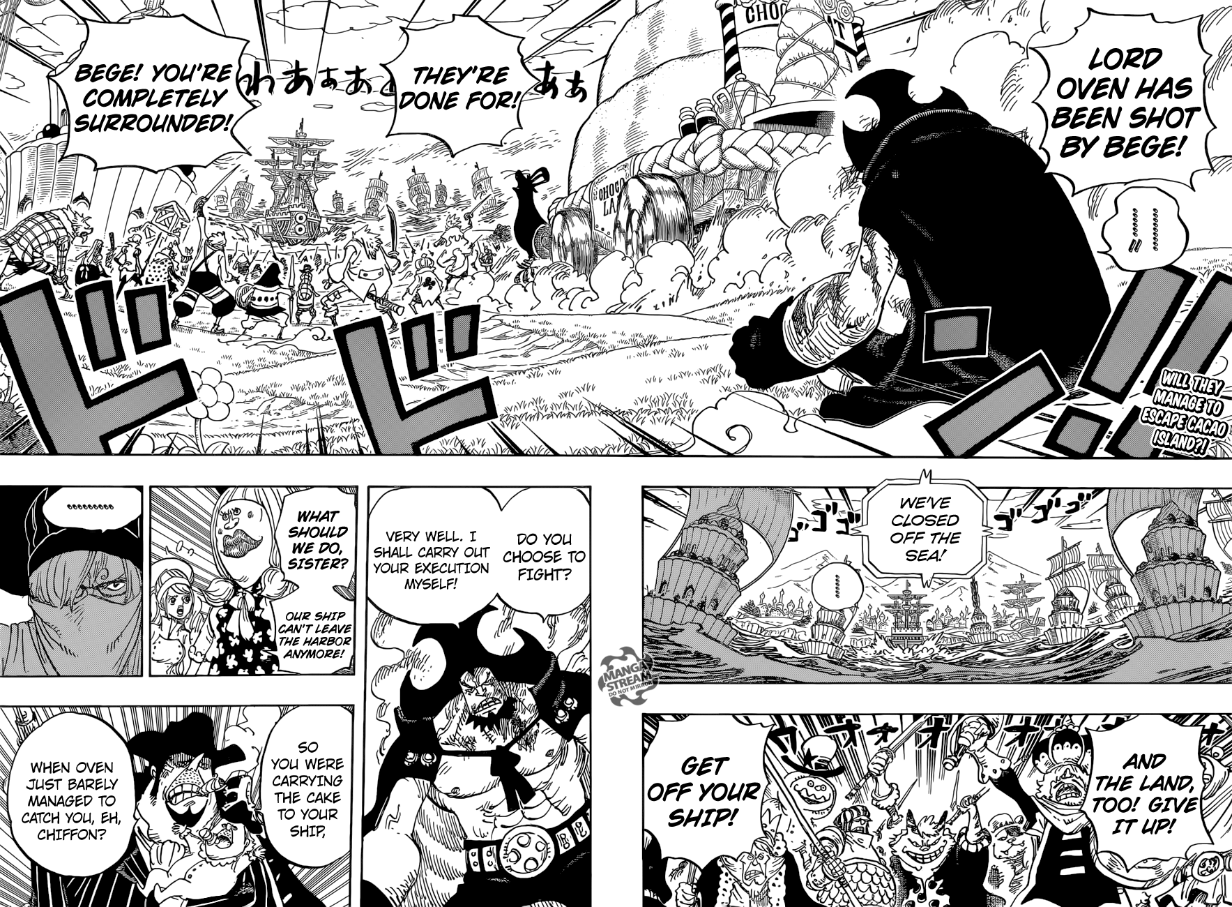 One Piece, Chapter 887 - Somewhere, Someone is Wishing for Your Happiness image 03