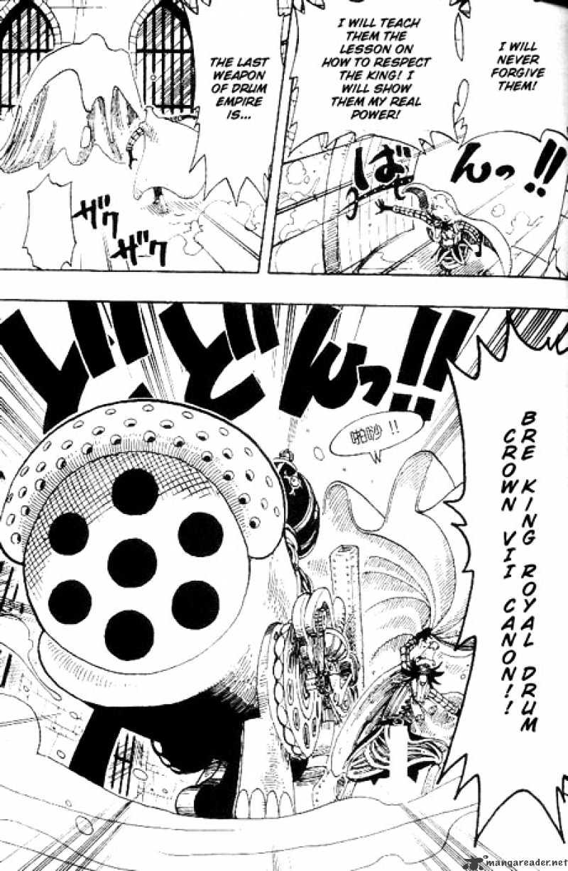 One Piece, Chapter 150 - Bre King Royal Drum Crown VII Canon image 15