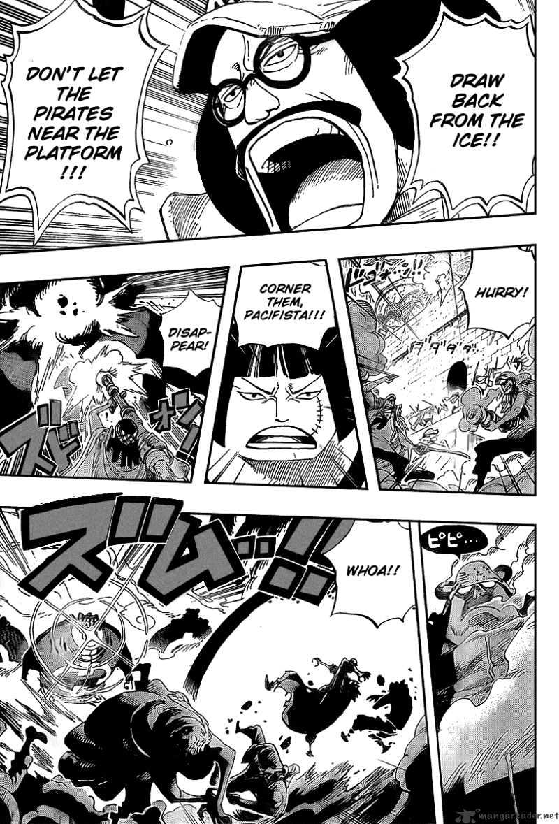 One Piece, Chapter 562 - Pirate Great Swirling Spider Squad! image 06