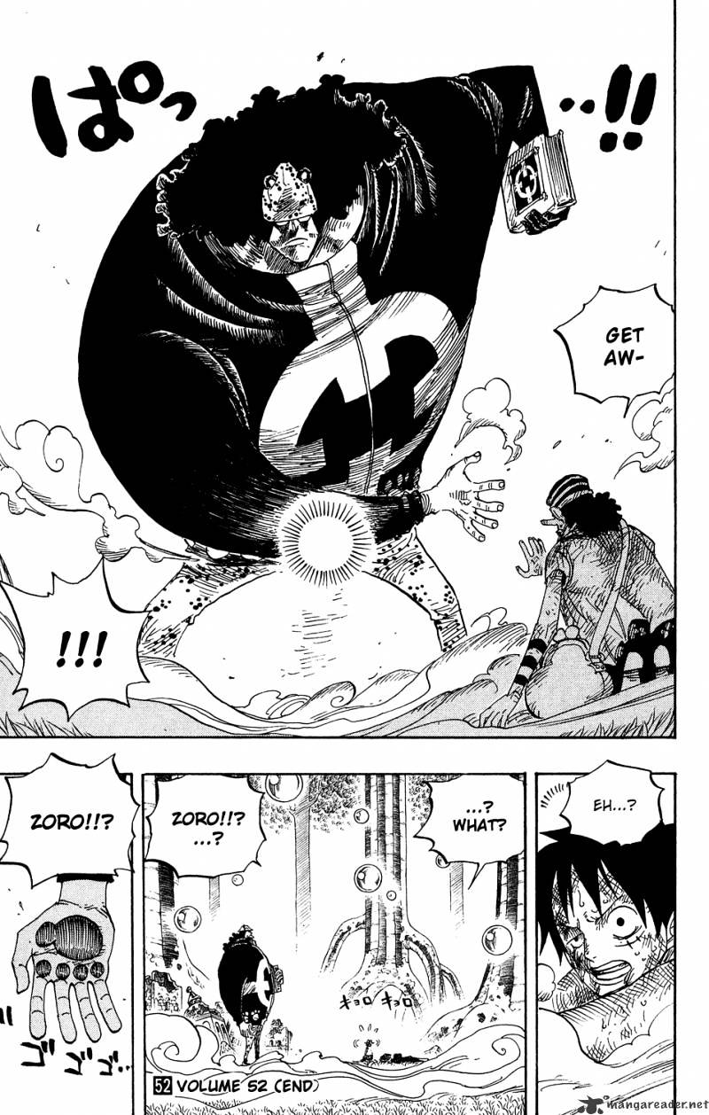 One Piece, Chapter 512 - Zoro, Vanished image 18