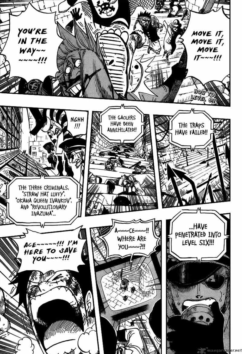One Piece, Chapter 540 - Lv6 Infinte Hell image 03