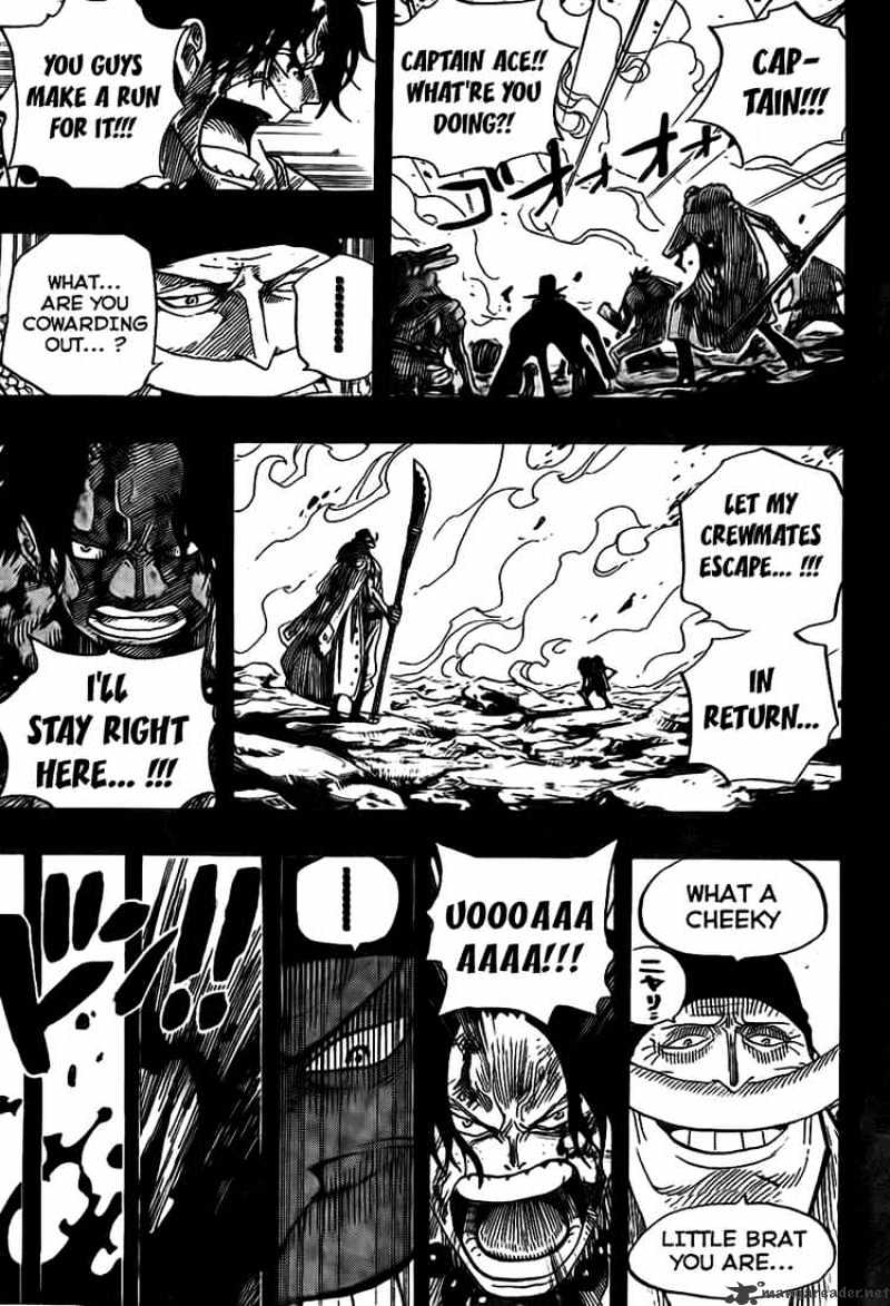 One Piece, Chapter 552 - Ace and Whitebeard image 07