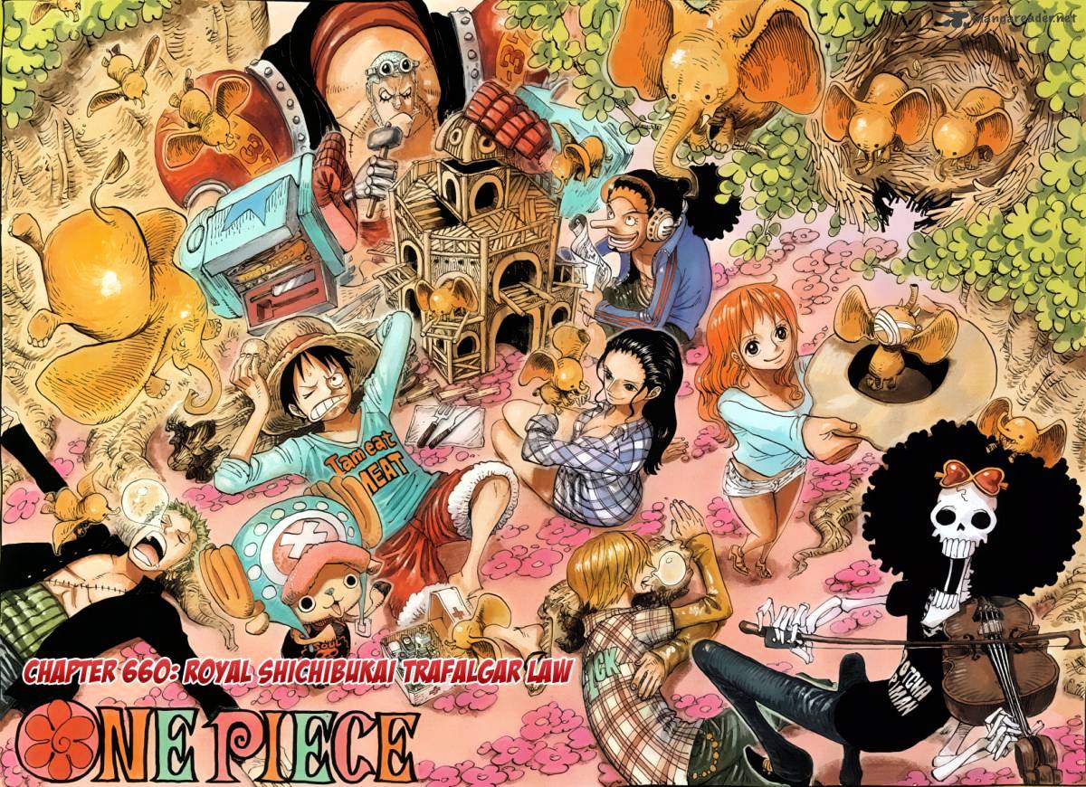 One Piece, Chapter 660 - Royal Shichibukai Trafalgar Law image 02