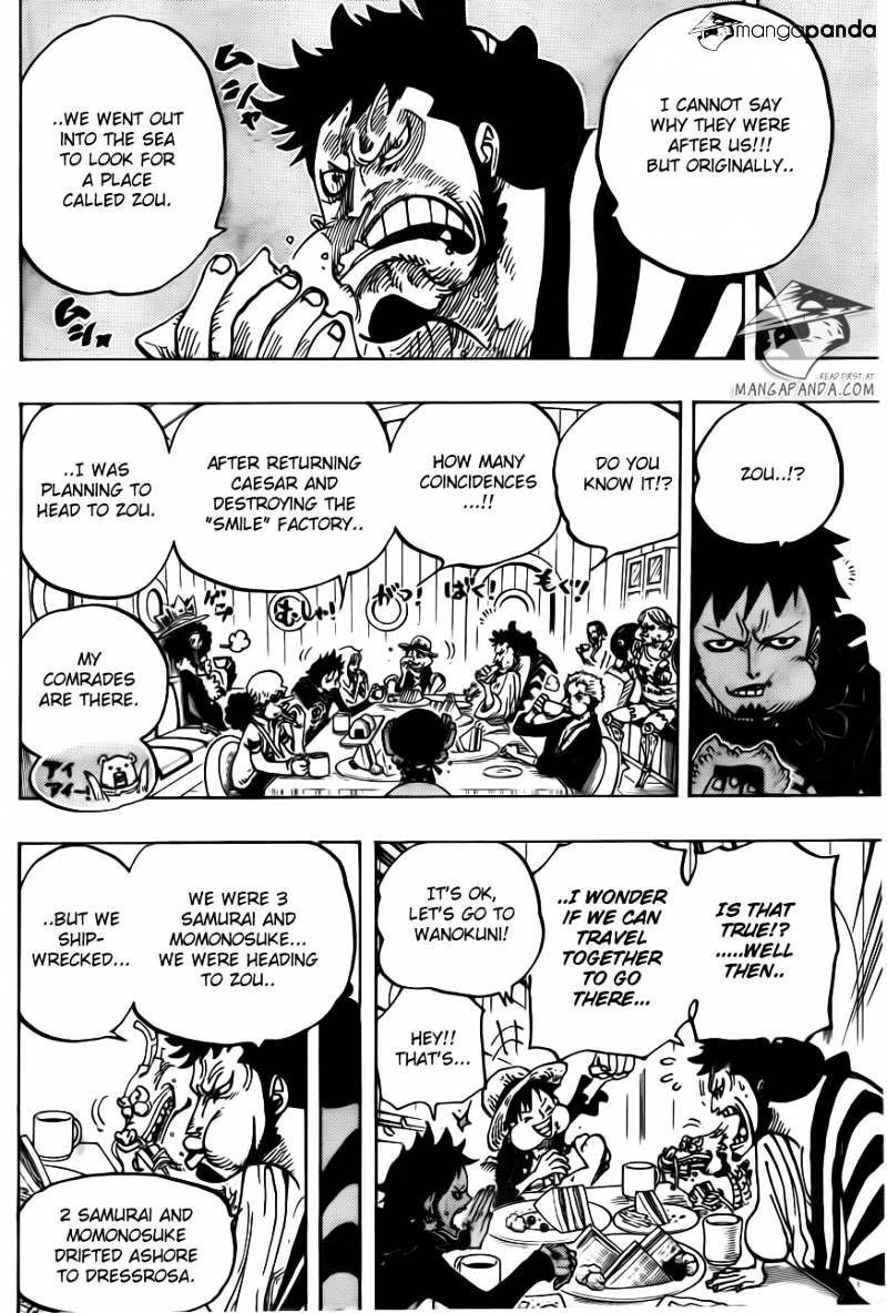 One Piece, Chapter 700 - His Pace image 13