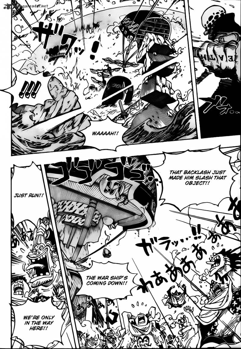 One Piece, Chapter 662 - Shichibukai Law vs Vice Admiral Smoker image 08