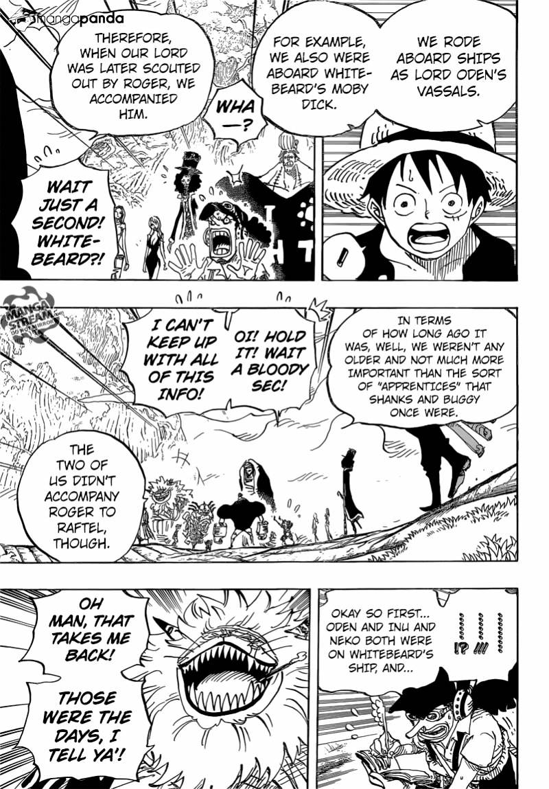 One Piece, Chapter 820 - Dog and Cat Have a History image 05