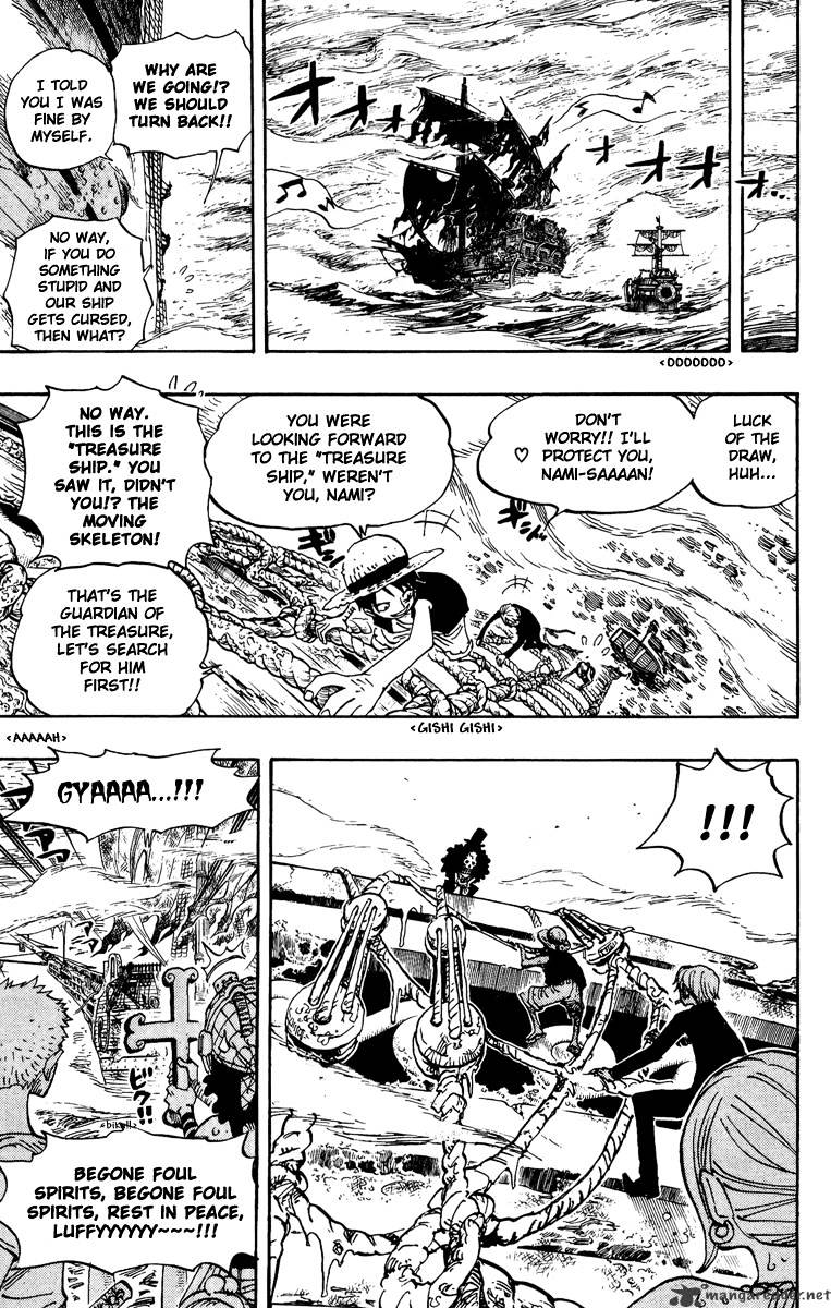 One Piece, Chapter 442 - Adventure In The Demon Sea image 15