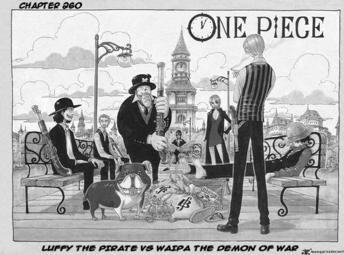 One Piece, Chapter 260 - Luffy The Pirate Vs Waipa The Demon Of War image 01