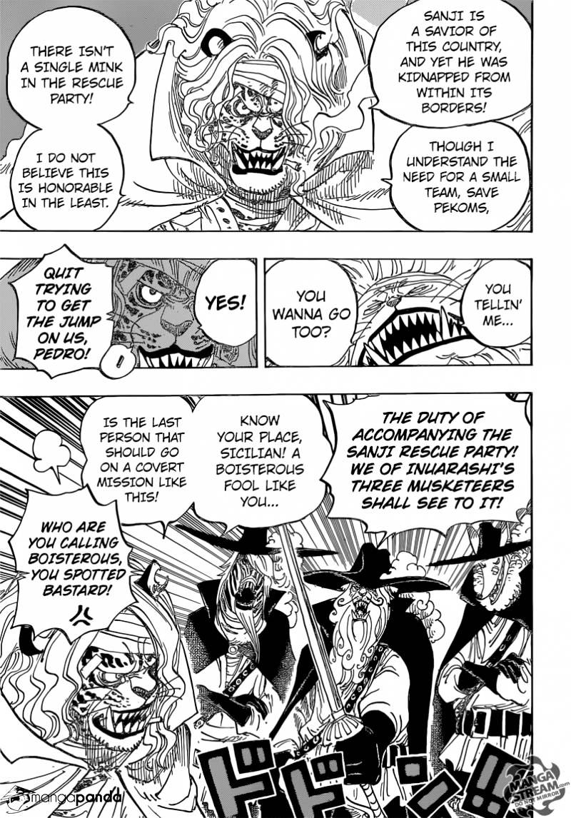 One Piece, Chapter 822 - Descending the Elephant image 11
