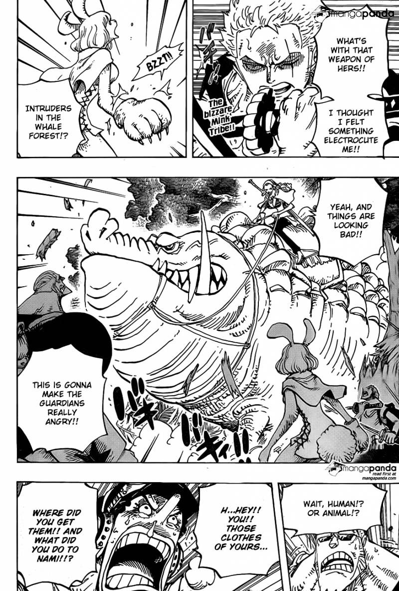 One Piece, Chapter 805 - The Mink Tribe image 02
