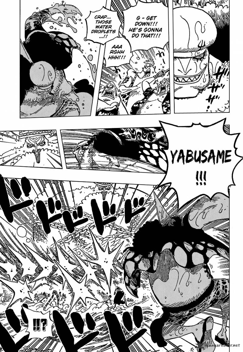 One Piece, Chapter 617 - The Shocking Incident at Coral Hill image 07