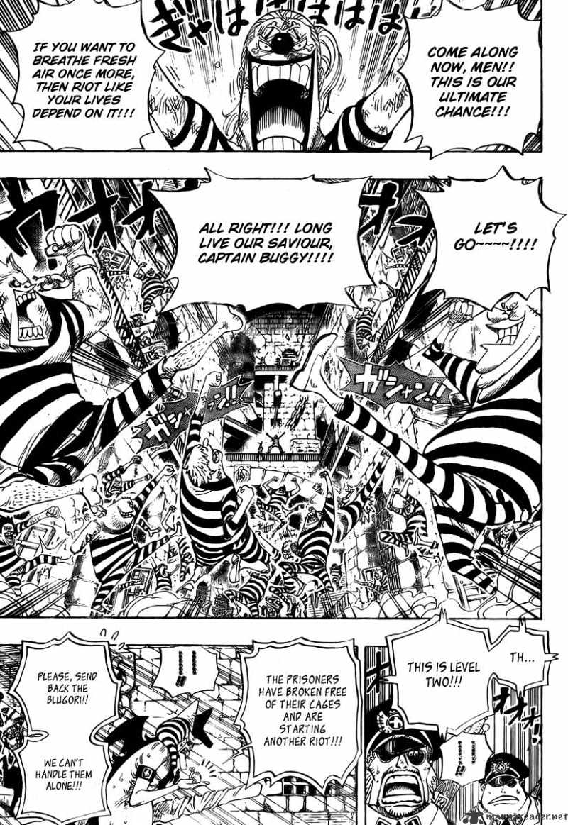 One Piece, Chapter 541 - The Likes of Vhich It Has Never Seen image 16