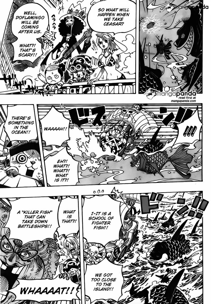 One Piece, Chapter 723 - A change of plans image 17