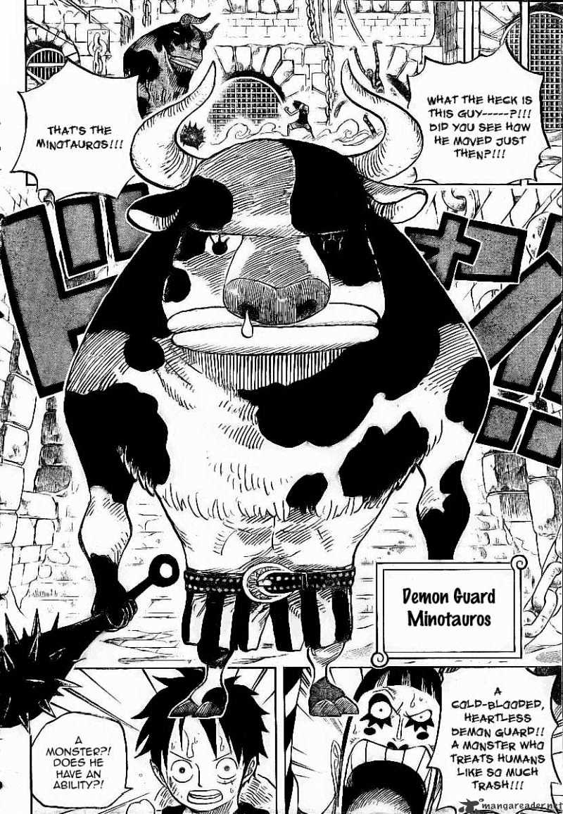 One Piece, Chapter 532 - Demon Guard Minotauros image 05