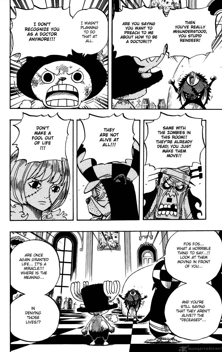 One Piece, Chapter 468 - Pirate Chopper Vs Enigma Hogback image 06